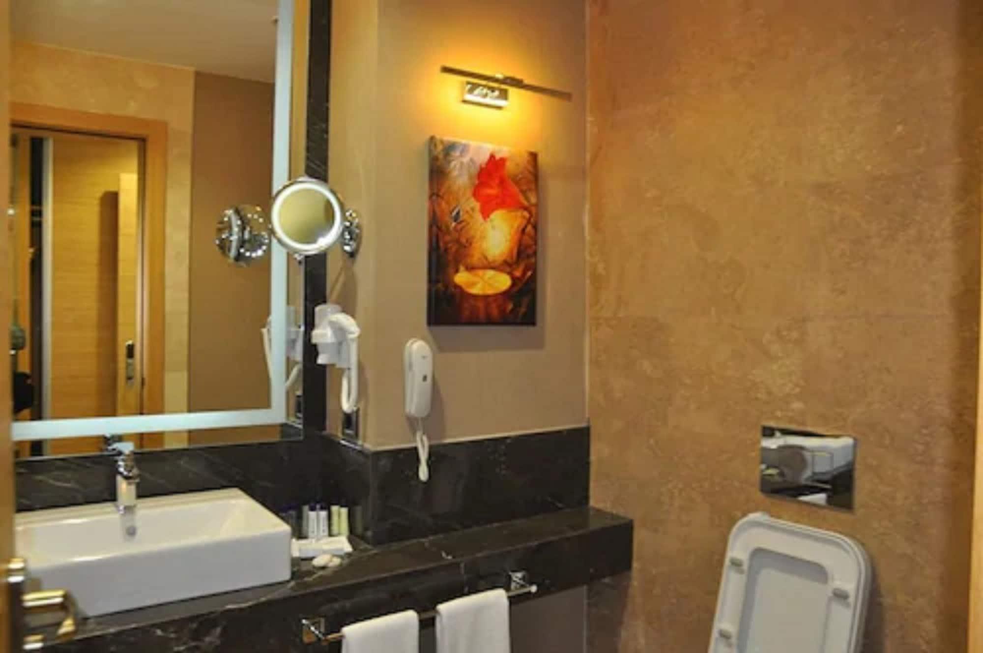 มาร์กี โฮเต็ล Hotel เอดีร์เน ภายนอก รูปภาพ Bathroom